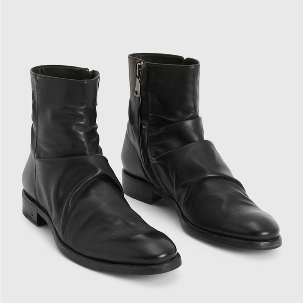 NWT John Varvatos Collection Morrison Sharpei Boot 
Size 9.5